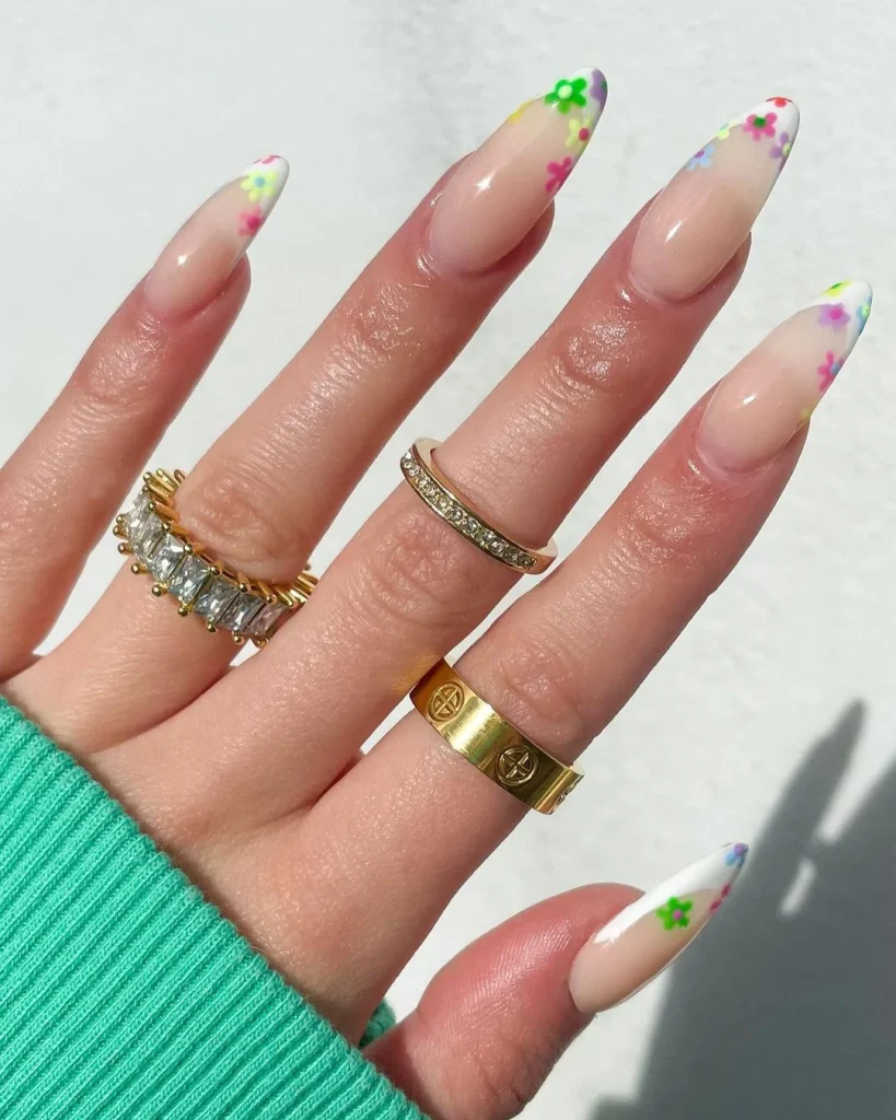Minimalist Short Spring Nail Designs