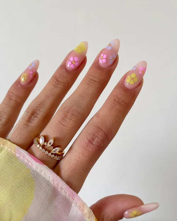 Lilac and Lavender Nail Colors for Spring