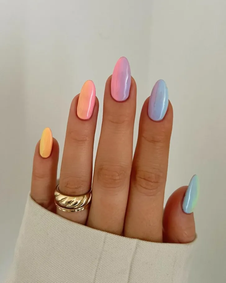 Lilac and Lavender Nail Colors for Spring