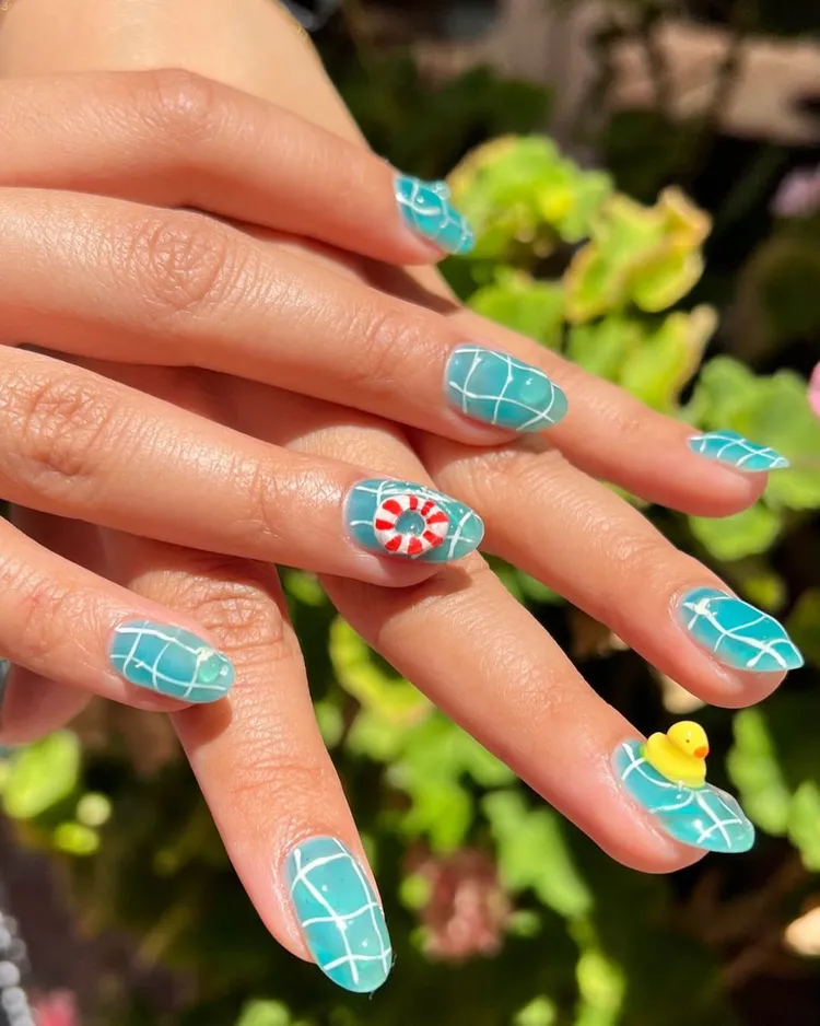 Best Spring Nail Designs from Pinterest