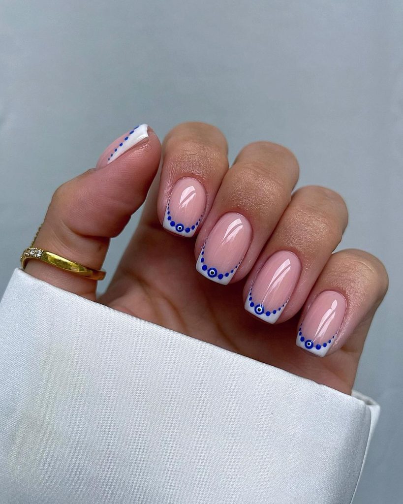Classic Pastel French Tips