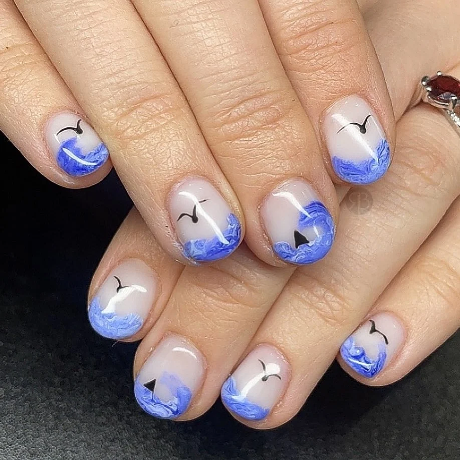 Elegant Spring Nail Designs for Weddings