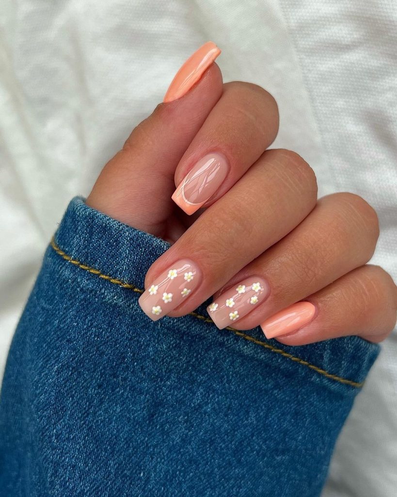 Pastel Skittle Nails