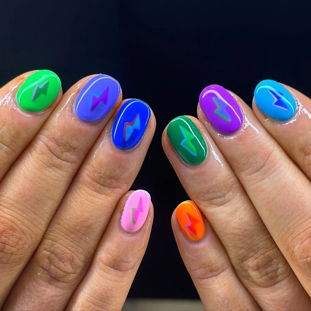 Spring Nail Designs with Flowers