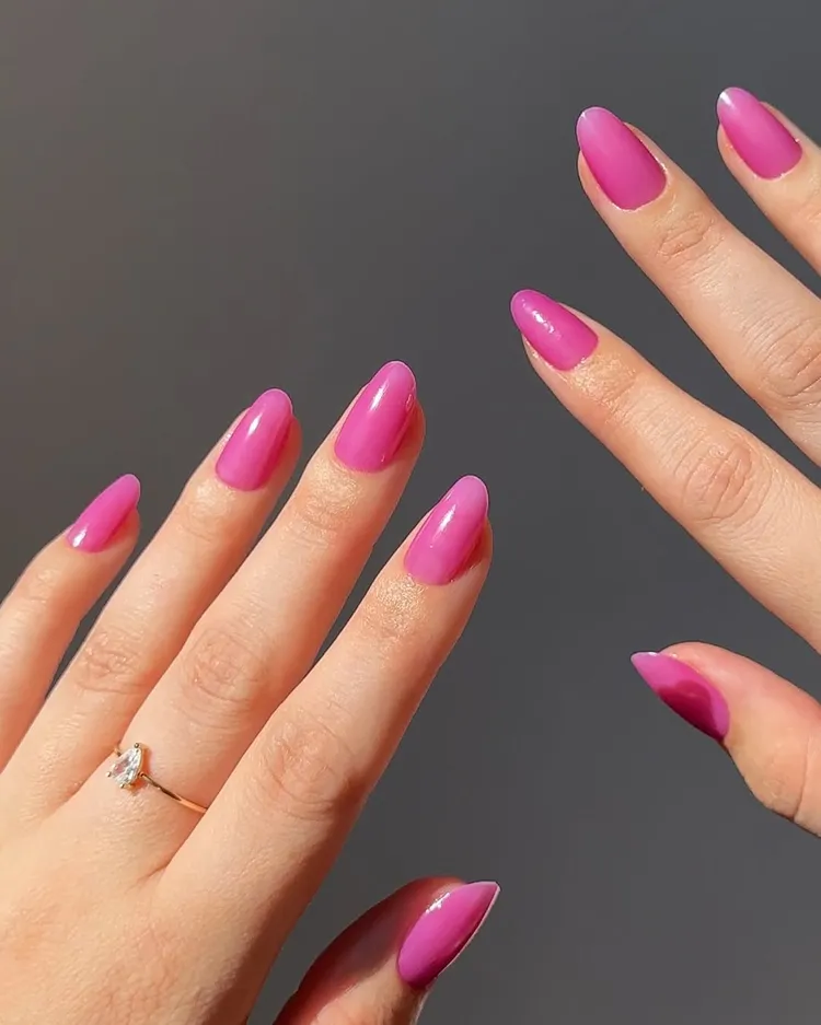 Spring Nail Designs with Glitter Touch