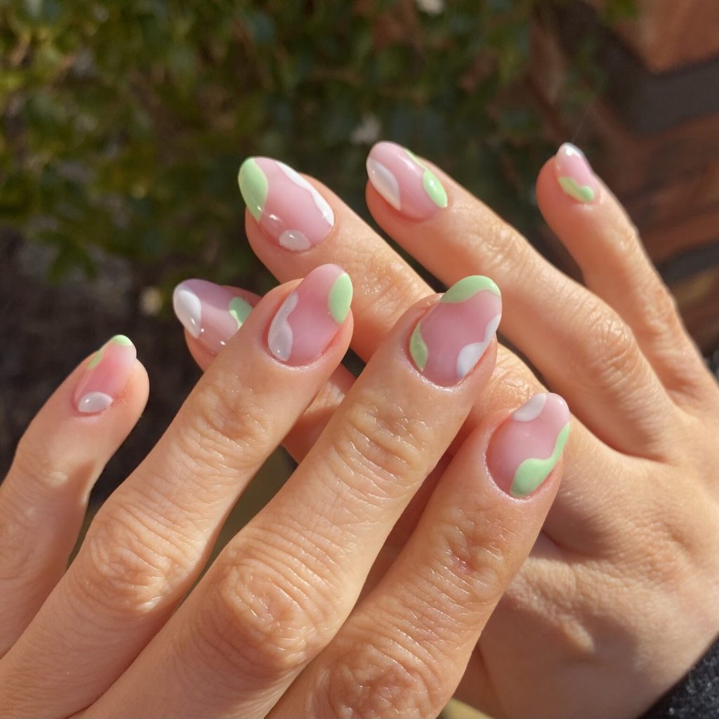 Abstract Spring Nail Designs That Wow