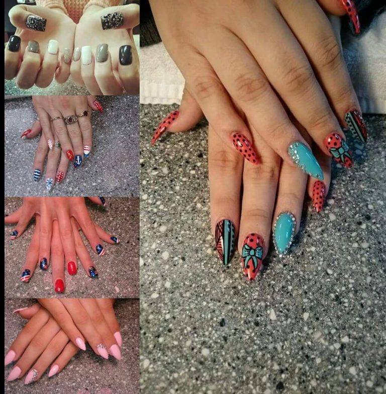 Abstract Spring Nail Designs That Wow