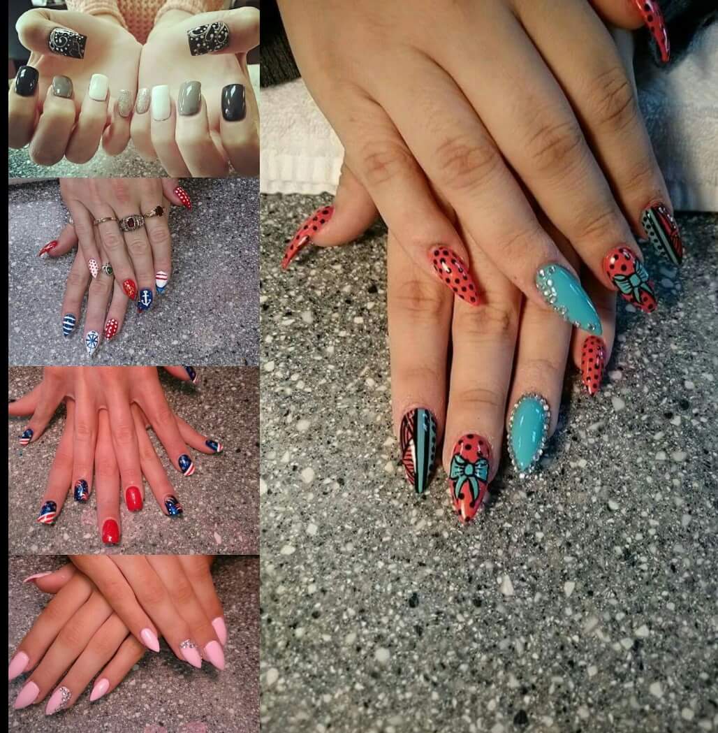 Abstract Spring Nail Designs That Wow