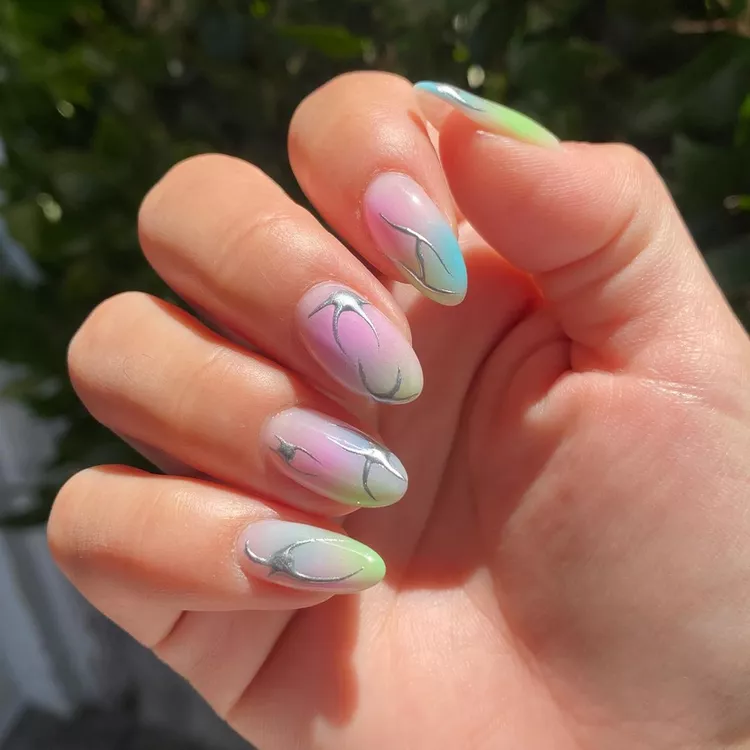 Acrylic Spring Nail Design Ideas