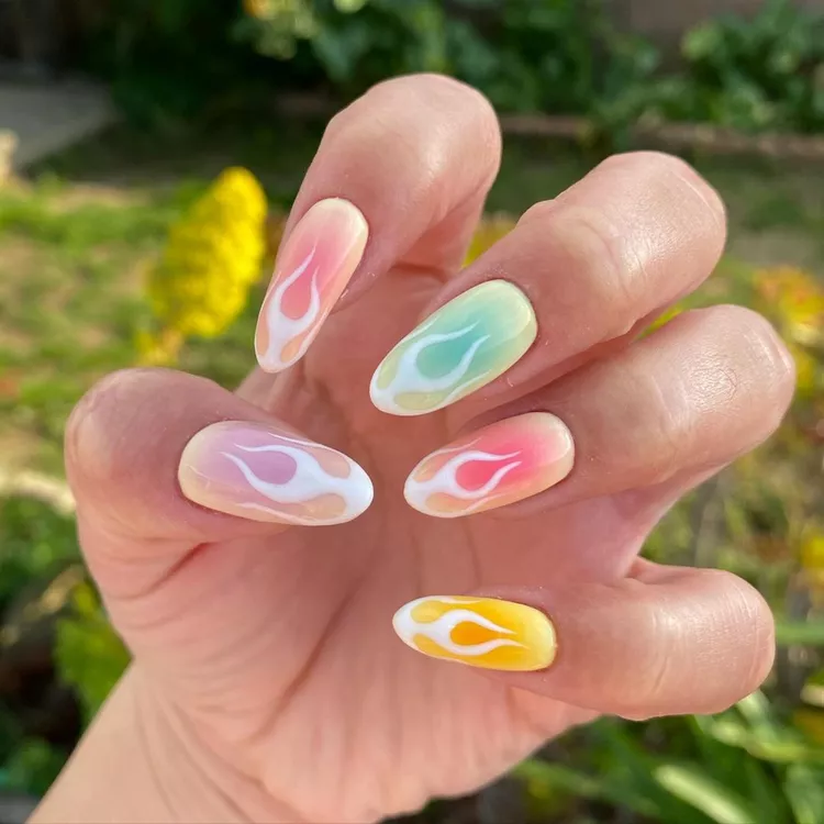 Acrylic Spring Nail Design Ideas