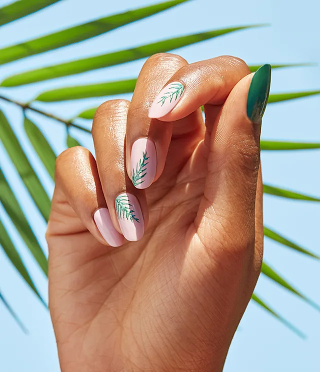 Sunflower Spring Nail Designs