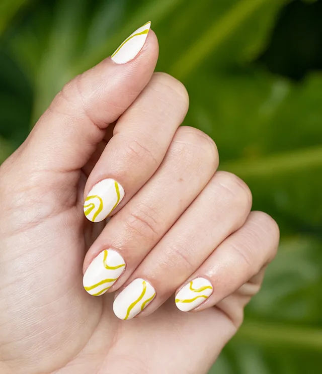 Watercolor Spring Nail Designs
