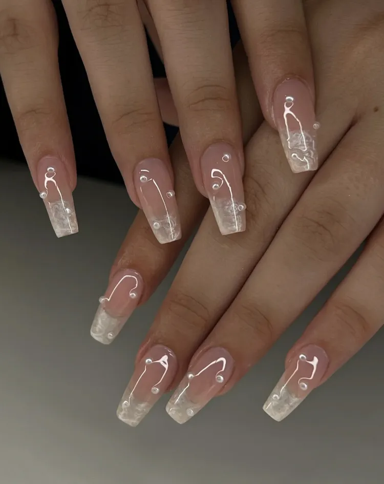 Sky Blue Spring Nail Art This Season