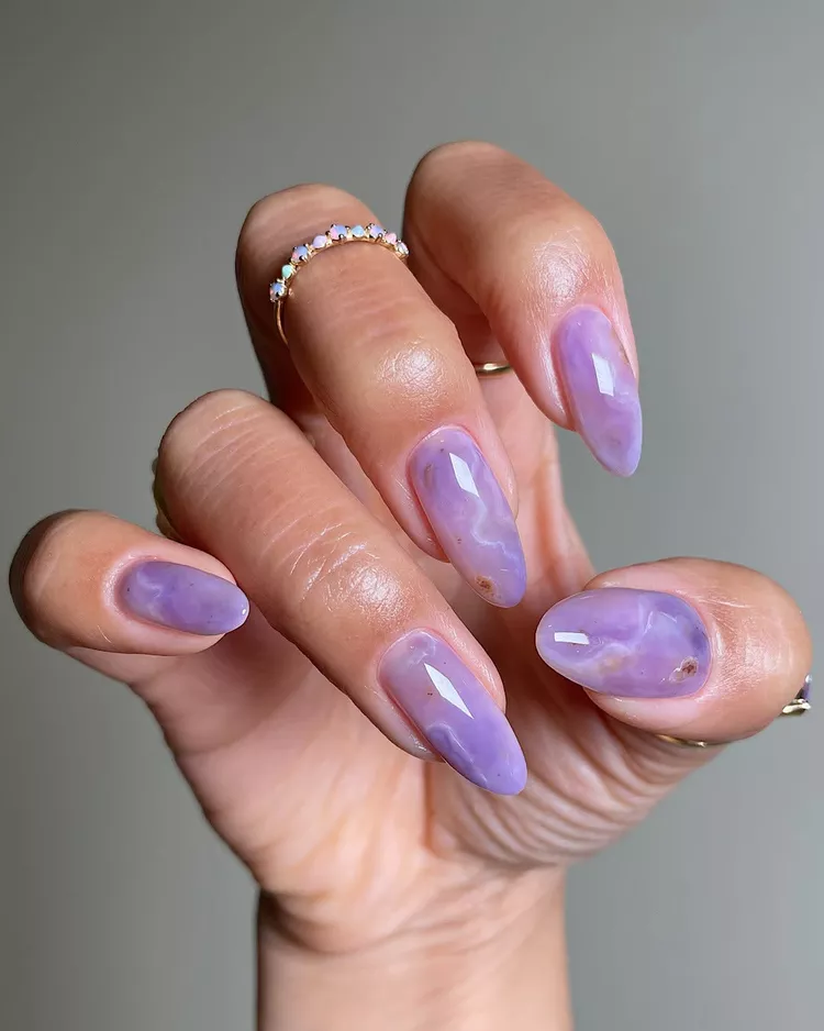 Sky Blue Spring Nail Art This Season