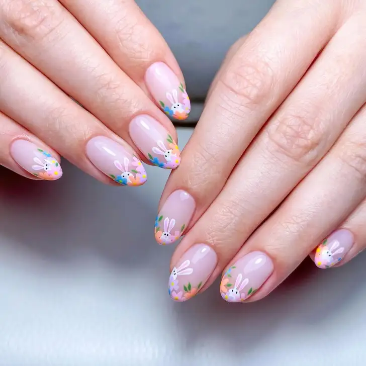 Cute Easter Nails Designs