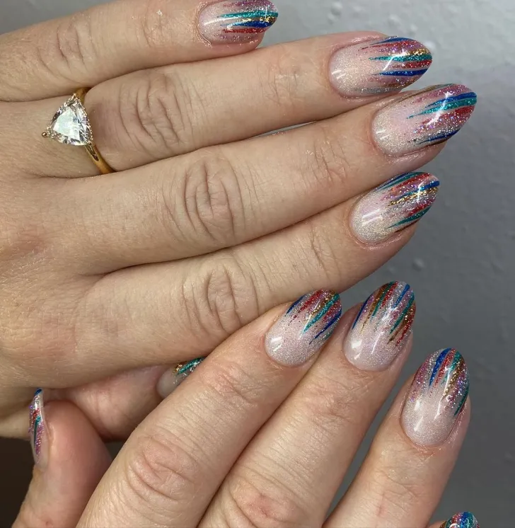 Cute New Years Nails Ideas