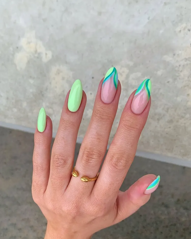 Acrylic Spring Nail Design Ideas