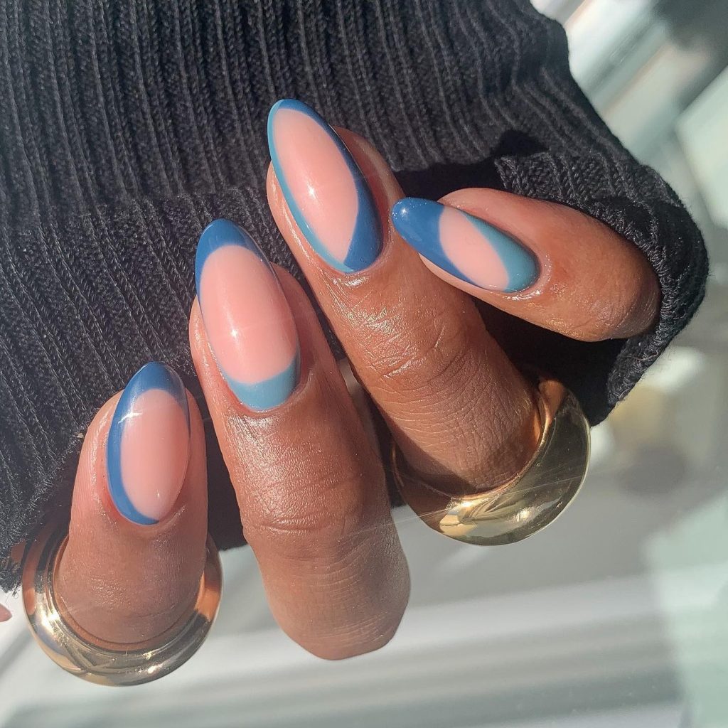 Blue Nail Design