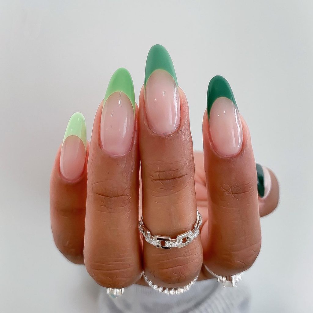 Floral Accent Nail Design for Spring