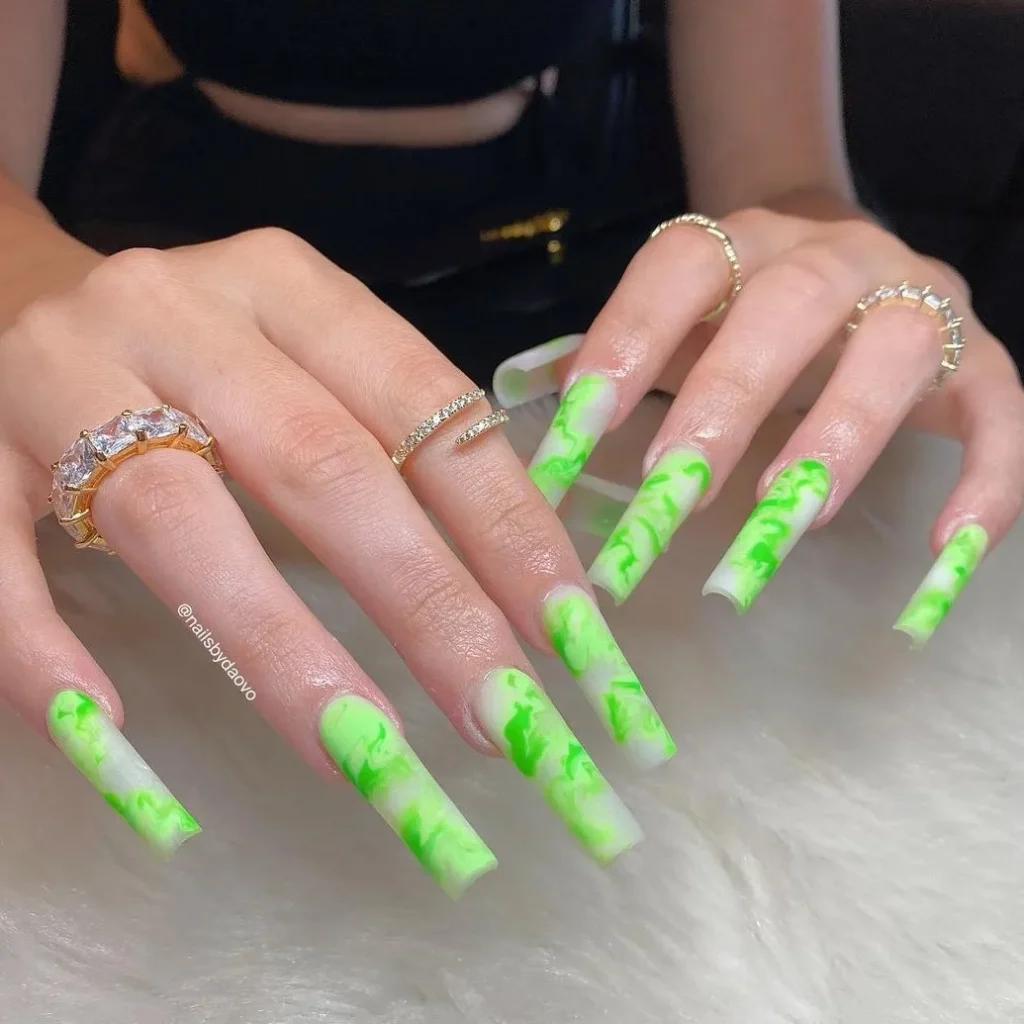 Rainbow-Inspired Spring Nail Art