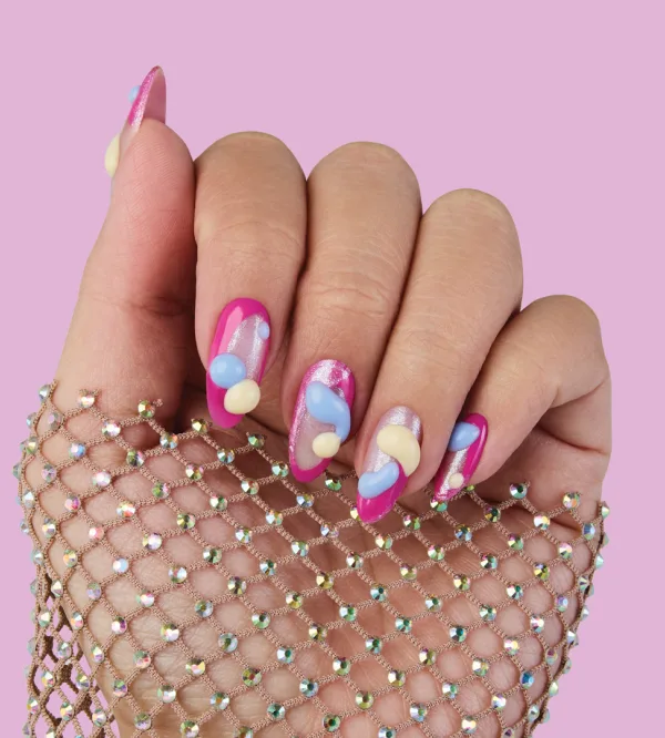 Soft Pink Spring Nail Designs