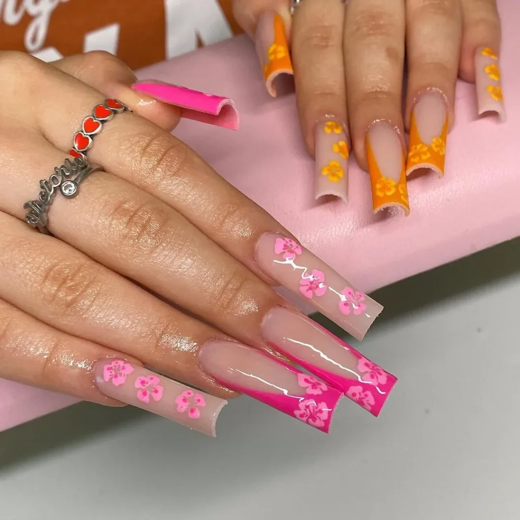 Soft Pink Spring Nail Designs