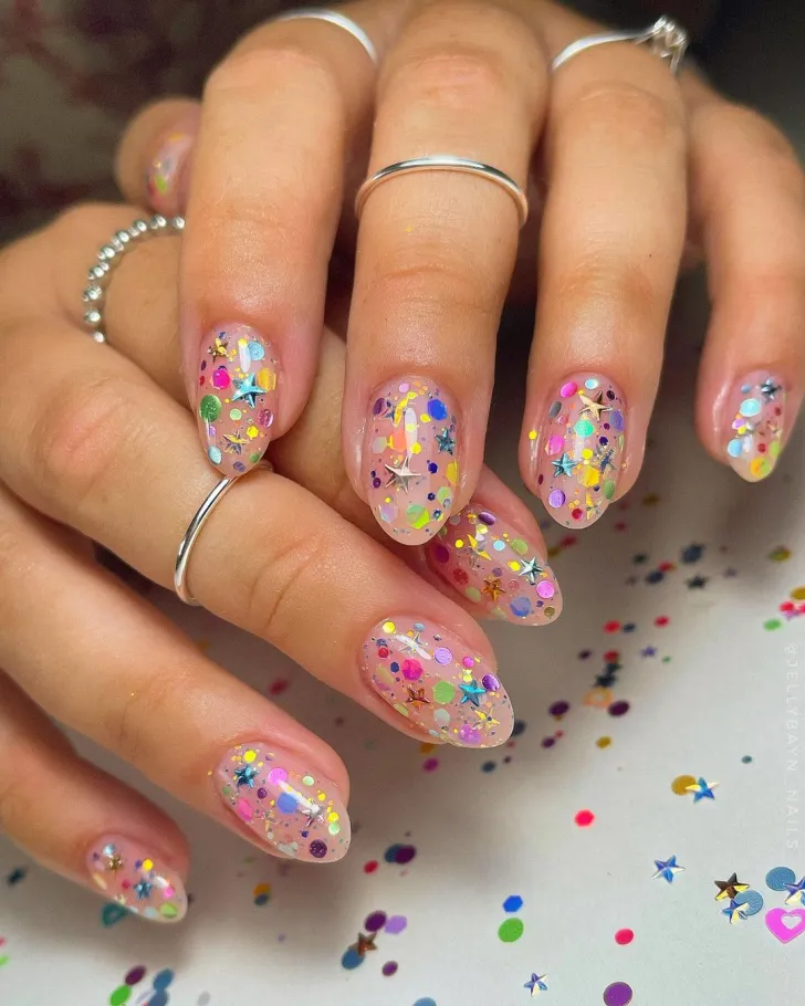 Cute New Years Nails Ideas