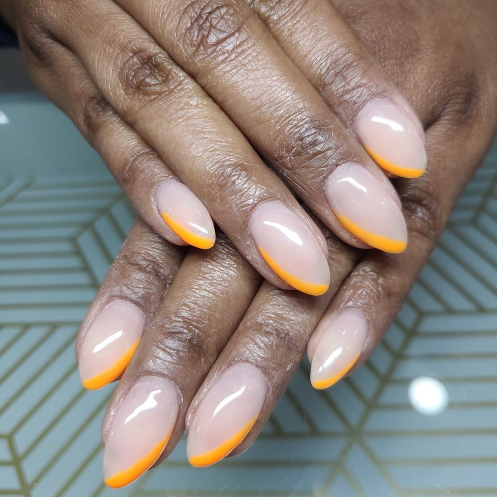 Floral Accent Nail Design for Spring