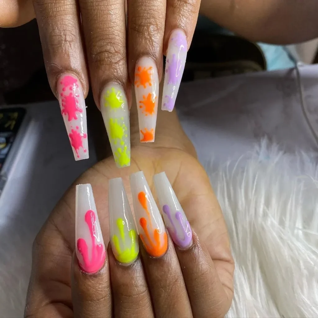 Sky Blue Spring Nail Art This Season