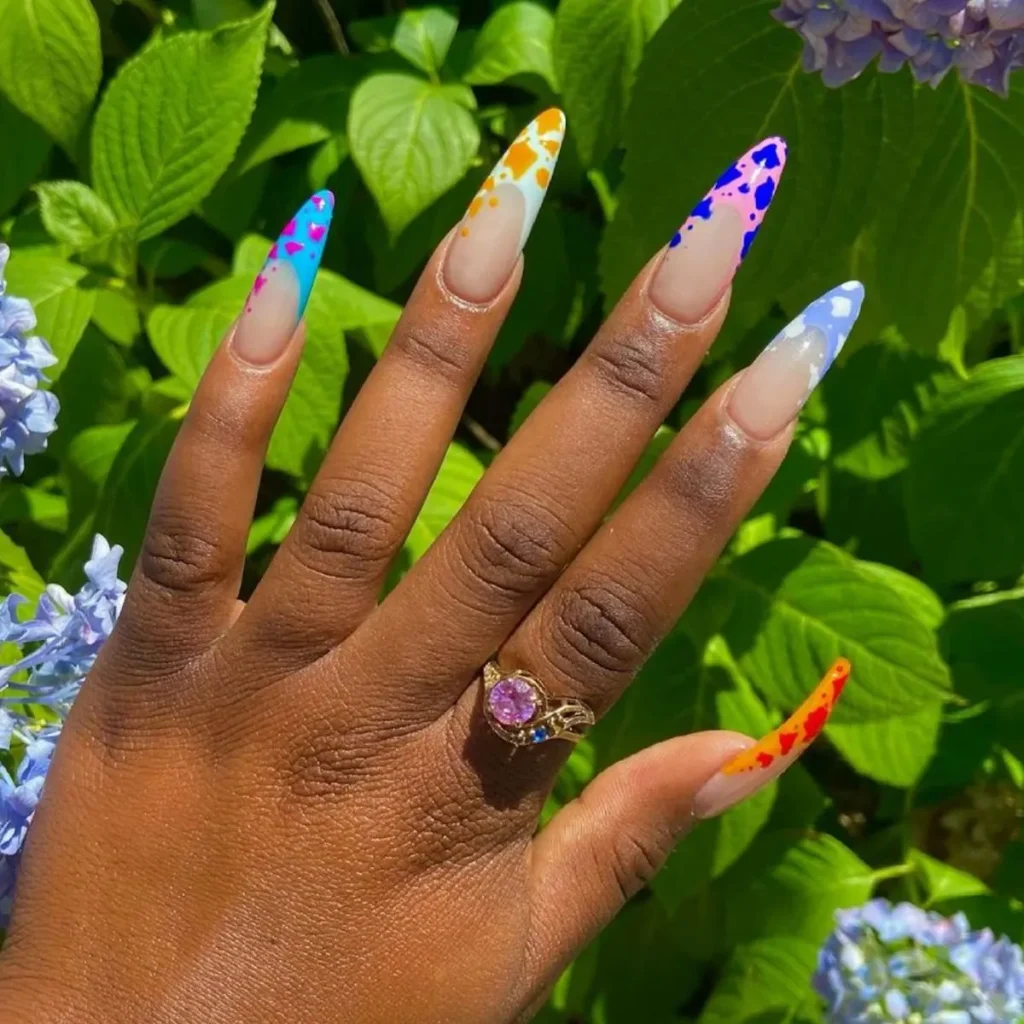 Retro Spring Nail Design Styles